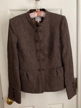 Armani Collezioni Soft Virgin Wool Blazer/Sweater